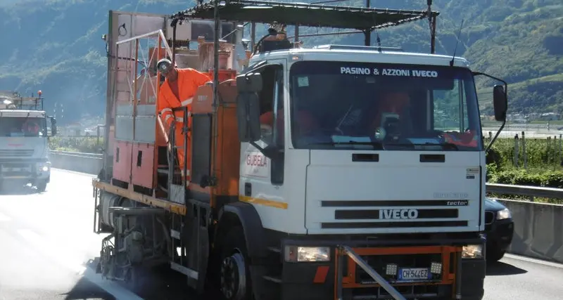 MeBo, iniziati i lavori di ripristino della segnaletica orizzontale