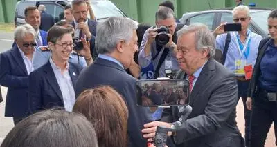 Tajani incontra Guterres: «L'Alto Adige è un esempio per le aree di crisi: lo valorizzeremo all'Onu a settembre»