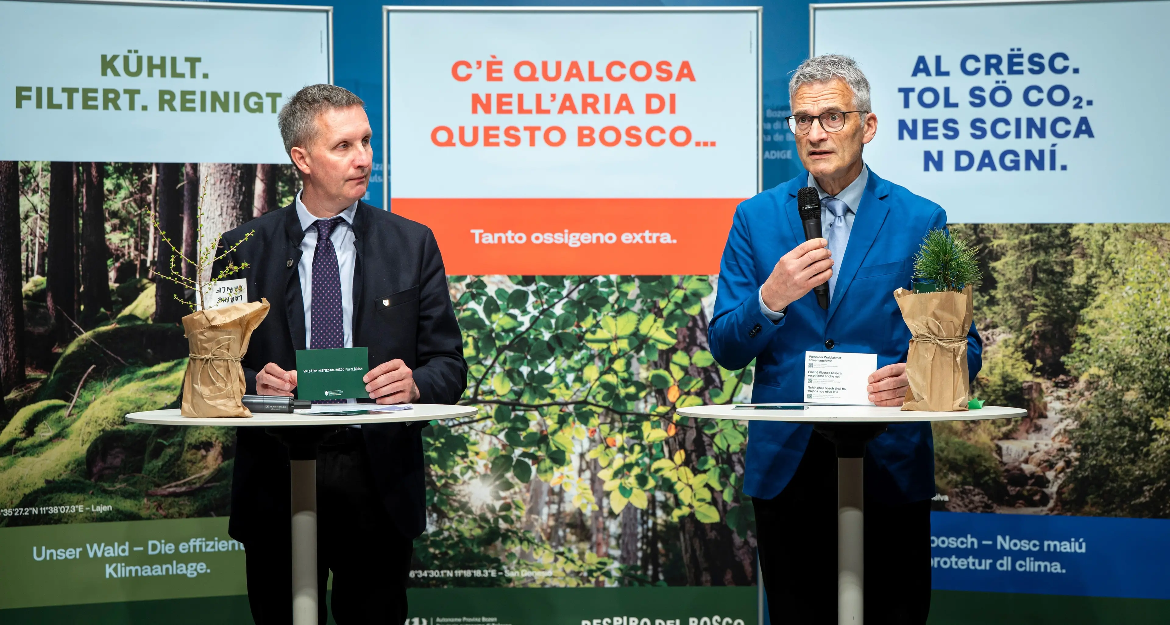 Inizia la campagna “Waldatem” per proteggere e valorizzare i boschi dell'Alto Adige