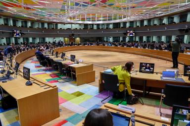 Fonti Ue, 'alla riunione del Coreper espressa forte solidarietà a Madrid'