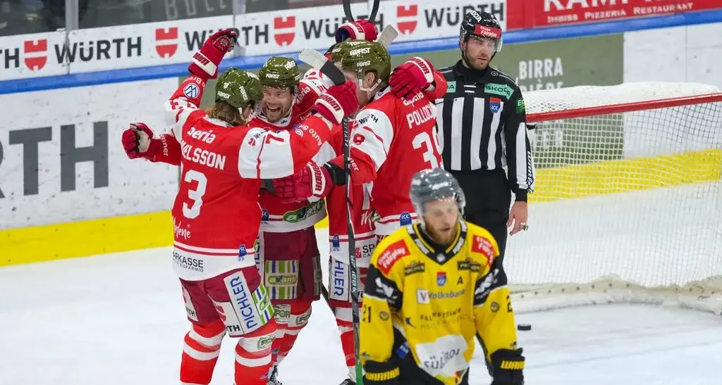 I Foxes espugnano l’Intercable Arena: Val Pusteria battuto 5-3