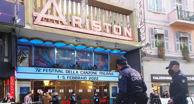Sanremo: con rischio anarchici Festival blindato con 250 uomini