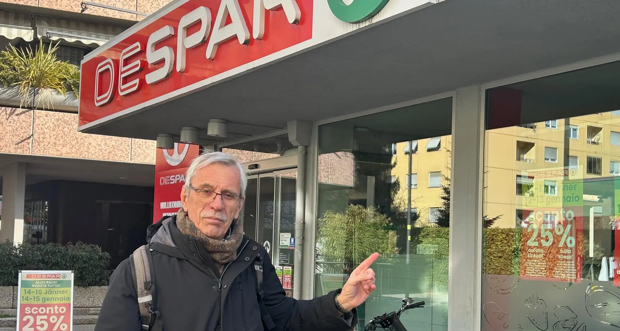 Rione Ortles, chiude anche il punto vendita Despar di piazza Anne Frank