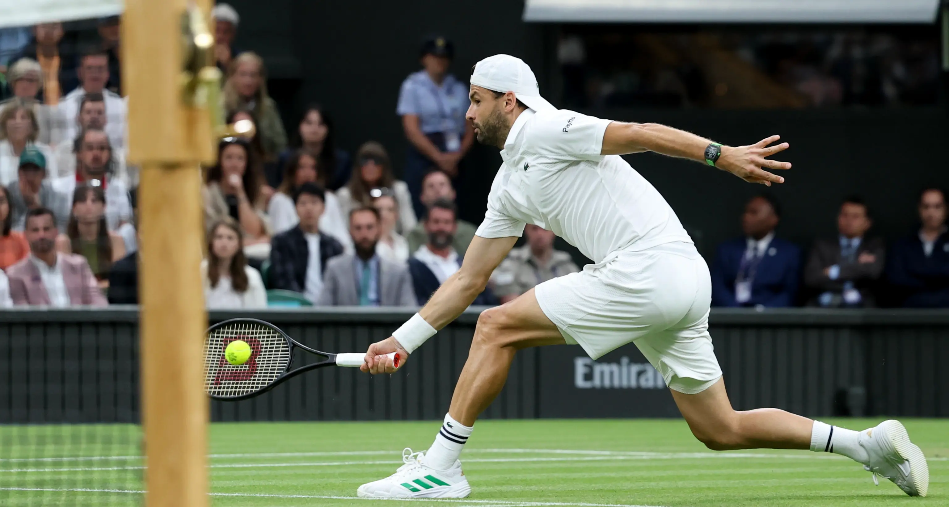 Wimbledon: Dimitrov si ritira, Sinner va ai quarti
