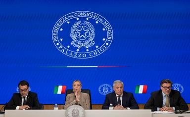 Meloni vede Salvini, Tajani e Giorgetti prima del Cdm