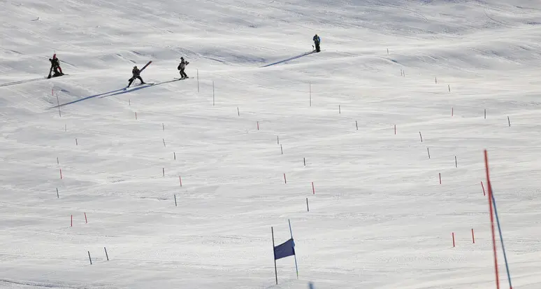 Sulle Dolomiti grazie al freddo sono già in funzione i cannoni sparaneve
