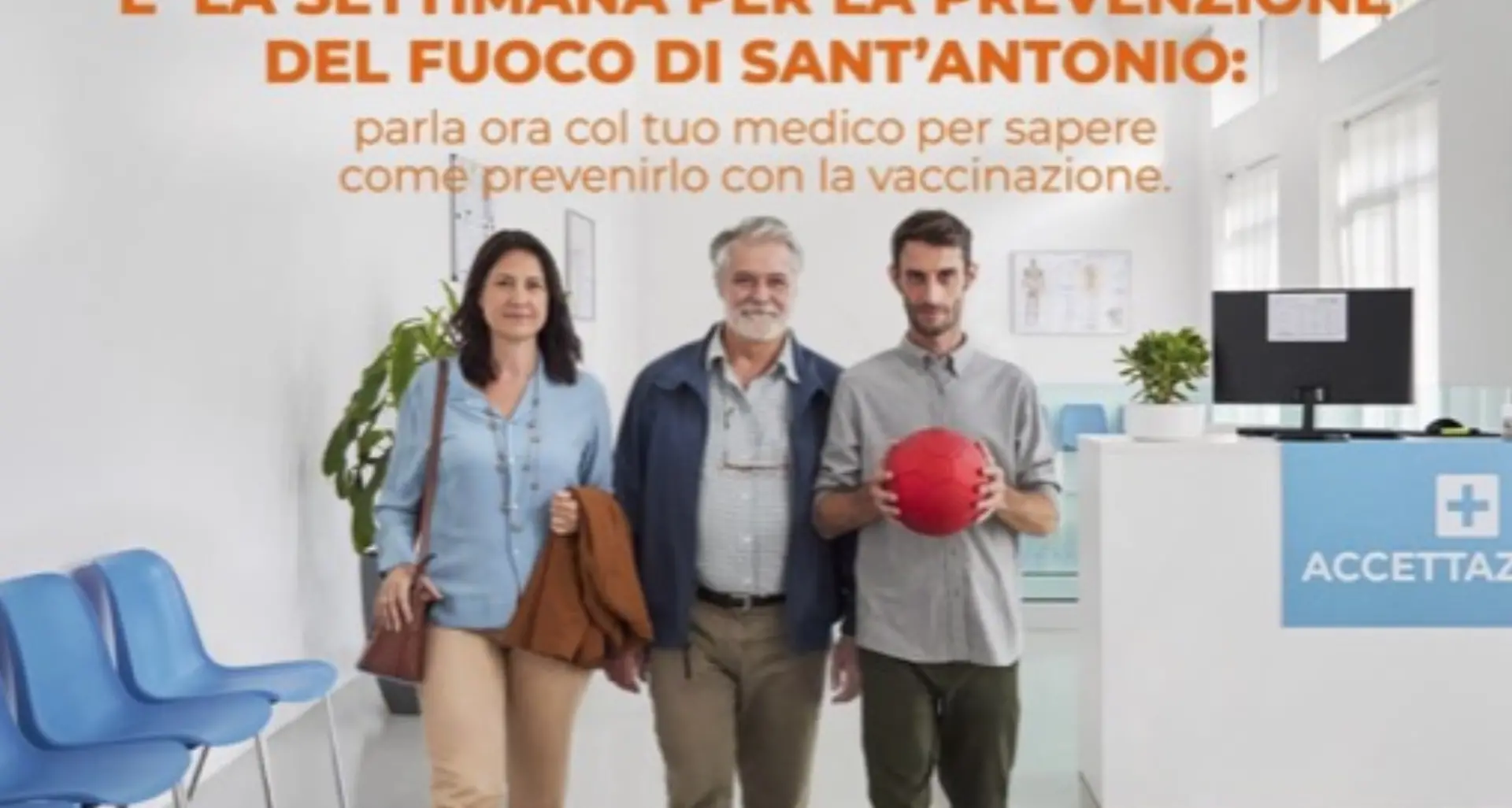 «Fuoco di Sant’Antonio, vaccinatevi»