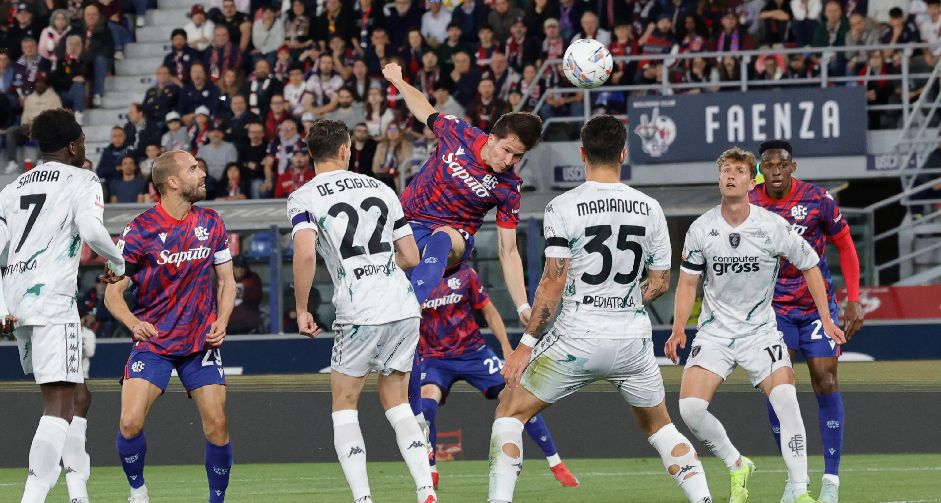Coppa Italia: 2-1 all'Empoli, Bologna in finale col Milan