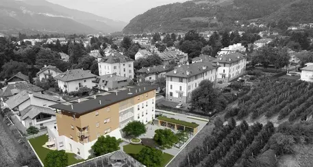 A Bressanone un condominio realizzato in legno massiccio dalla Diocesi