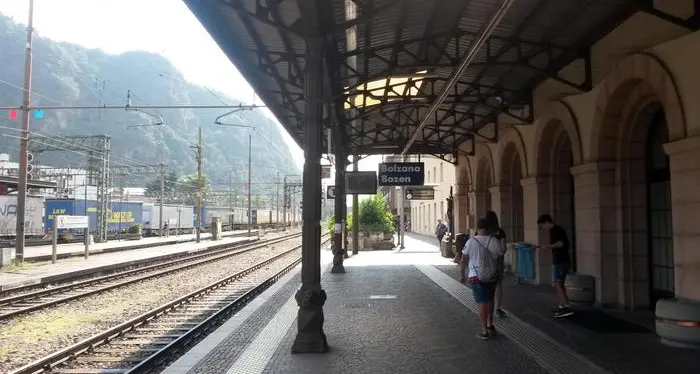 A Bolzano un nuovo binario per il trasporto di legname