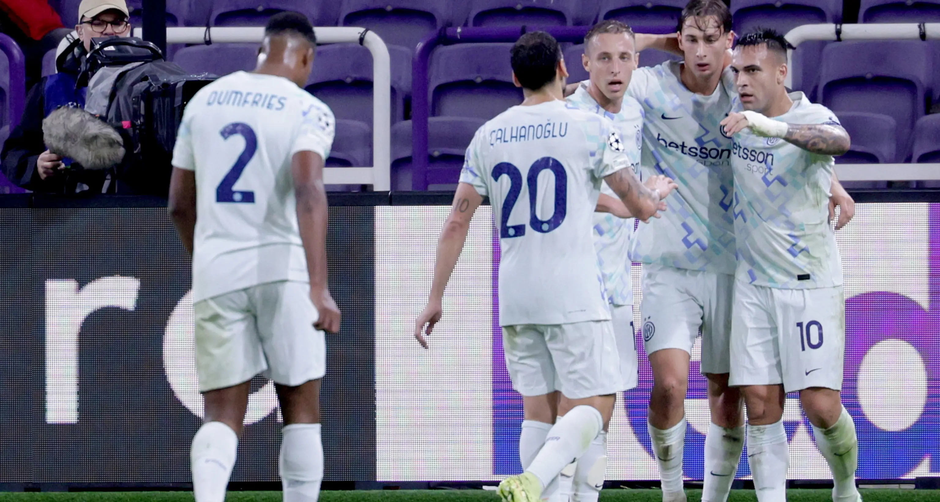 Champions: Union Saint Gilloise-Inter 0-4