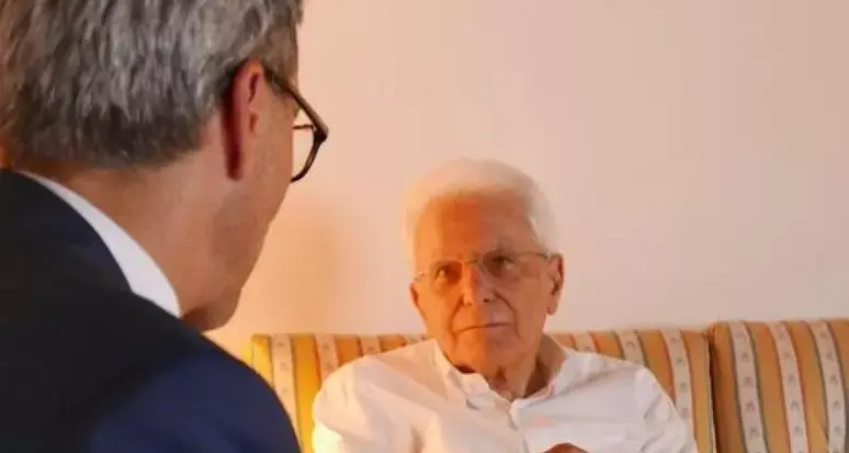 Il presidente Mattarella incontra il governatore altoatesino Kompatscher