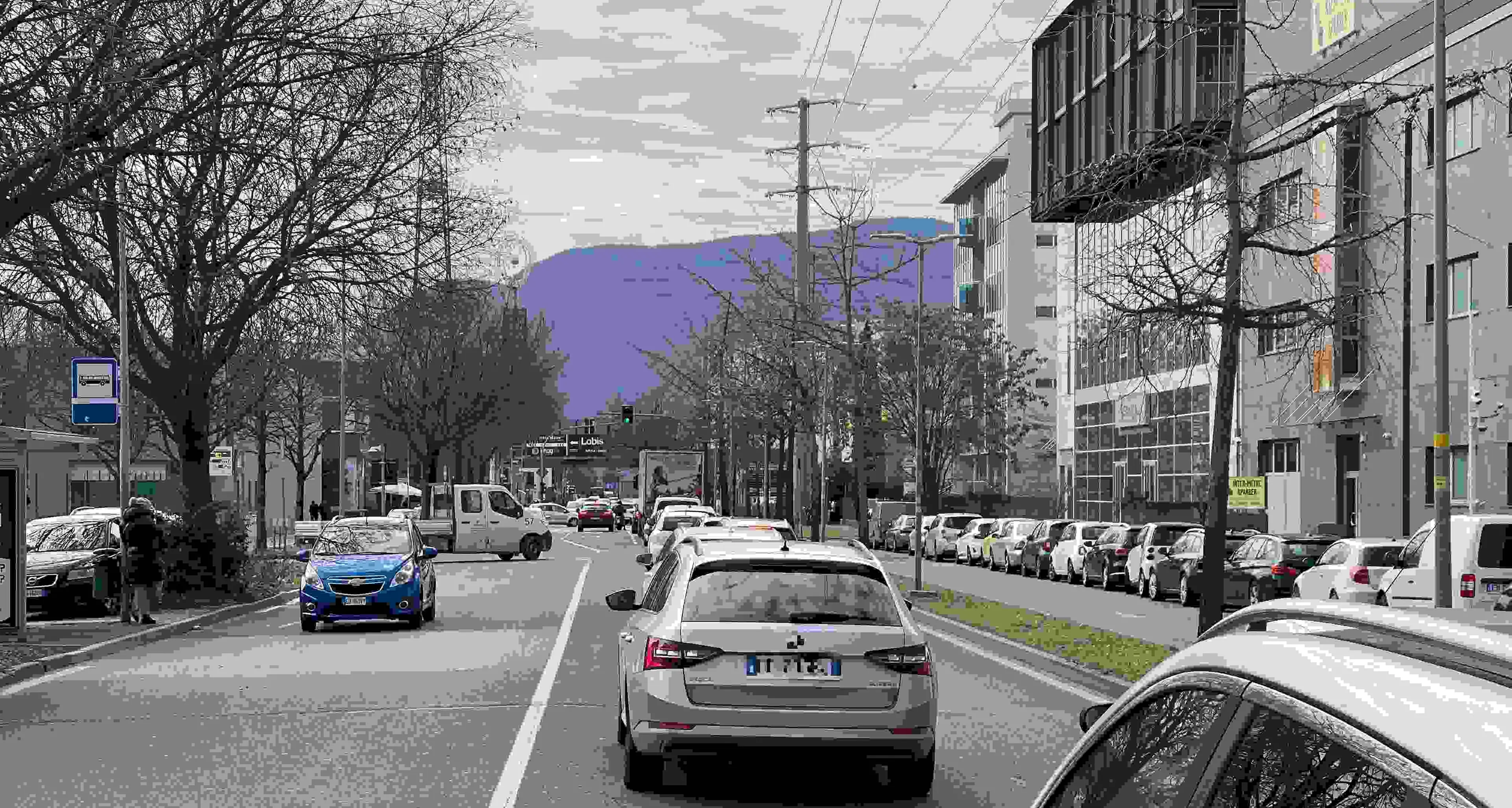 Traffico per Klimahouse e via Pié di Virgolo chiusa: rallentamenti e code in zona Fiera