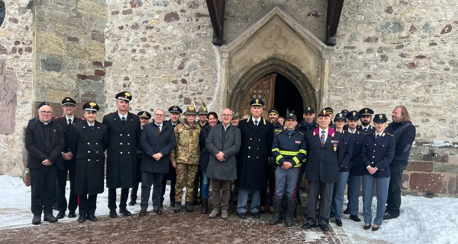 San Candido, celebrato il Precetto natalizio della Polizia di Stato