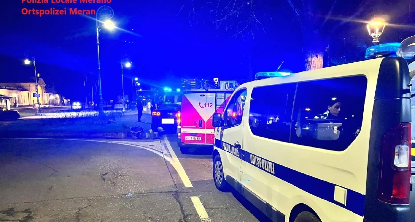 Incidente in viale Europa, al volante con 4,35 g/l di alcol