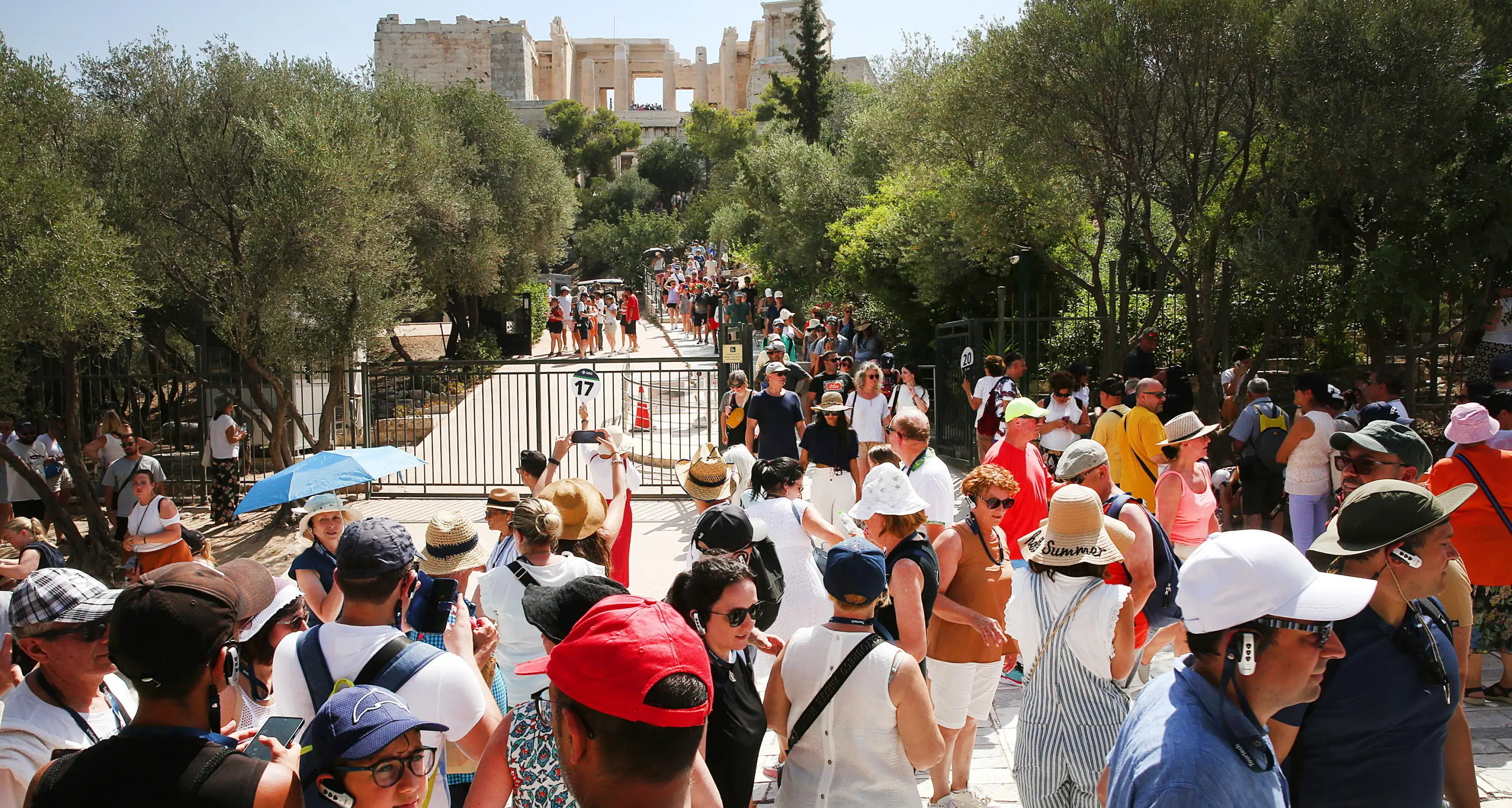 Grecia: numero chiuso di visitatori all'Acropoli dal 4 settembre
