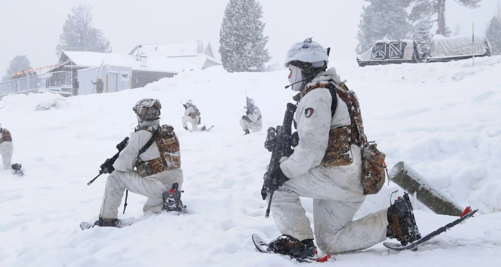 Si combatte nella neve: al via a San Candido l’esercitazione invernale “Volpe Bianca”