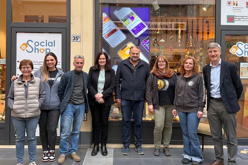 Merano, lo Social Shop continua con il sostegno del Comune