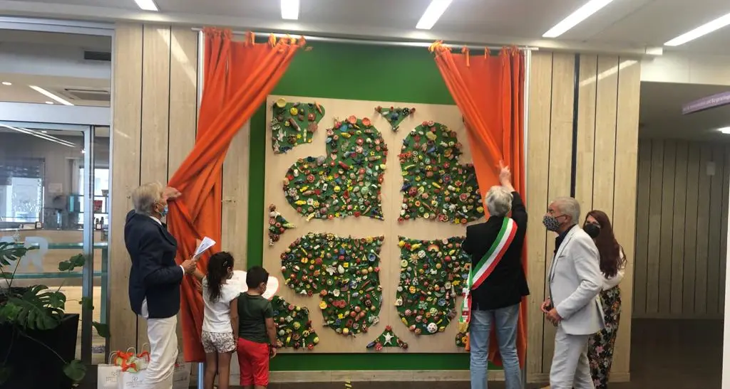 Bolzano, al San Maurizio il “giardino fiorito” dei bambini ricoverati