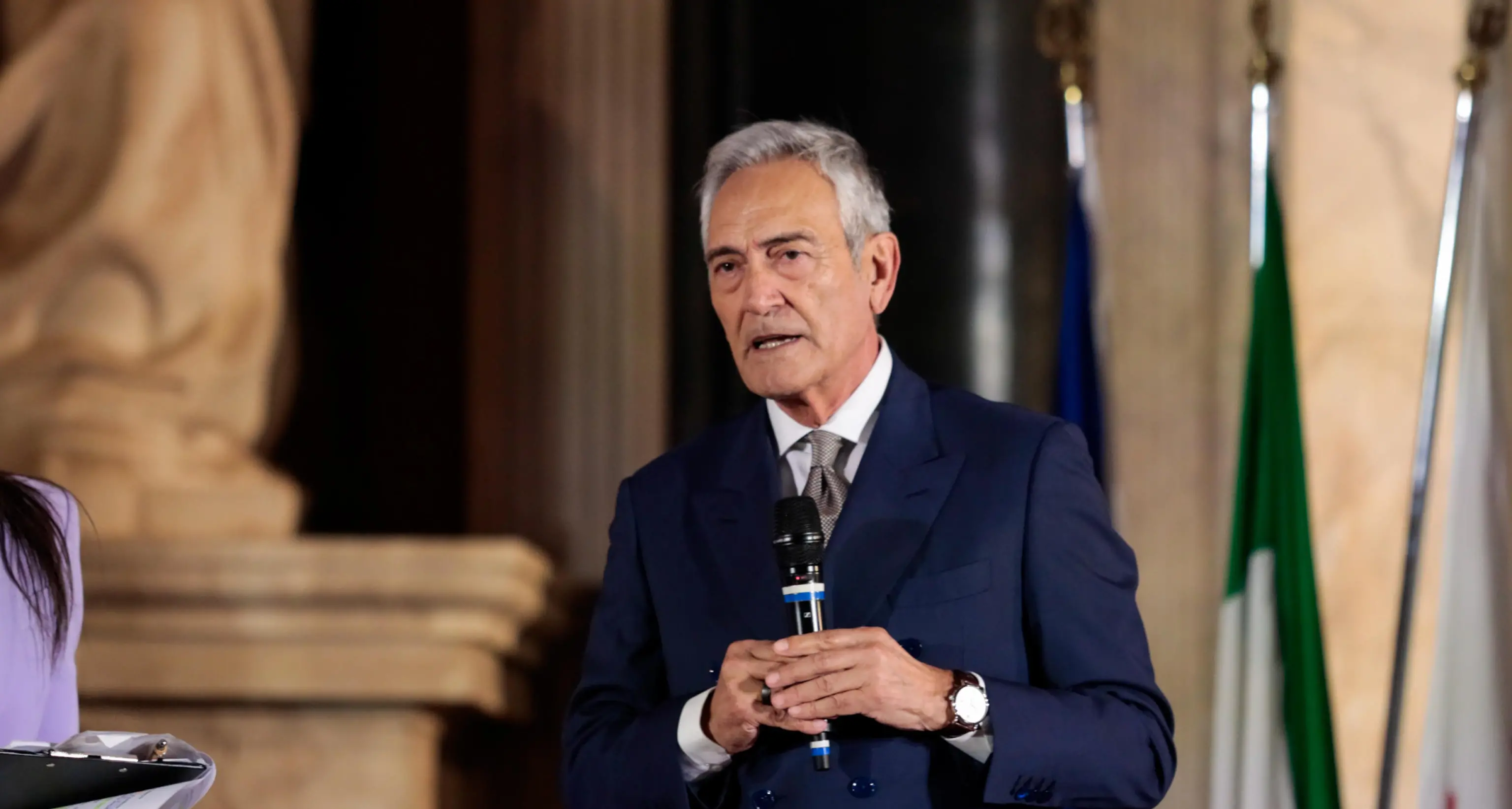 Gravina: \"Dimissioni? Valuta il consiglio federale\"