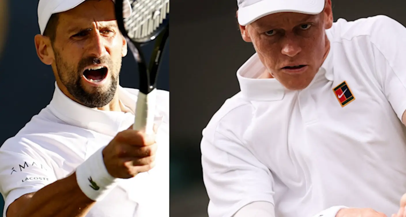Sinner in campo contro Djokovic vuole la prima finale a Wimbledon