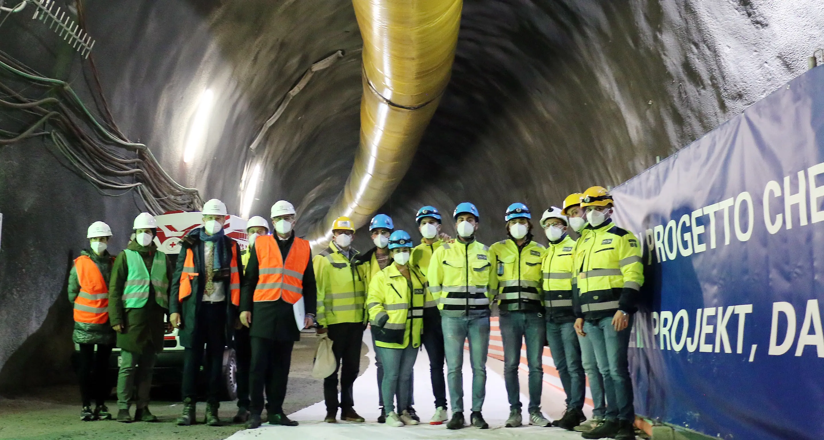 Tunnel del Brennero, la perforatrice “Serena” è arrivata al confine: ha scavato 14 chilometri sotto la montagna