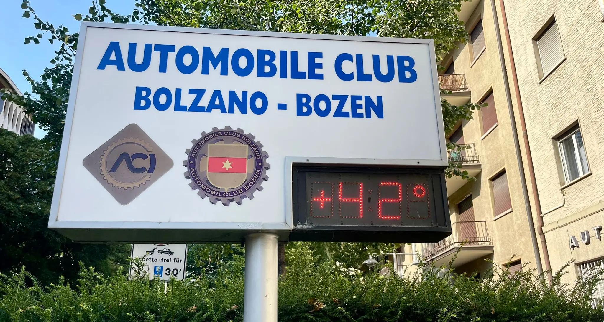 Temperature ancora sopra i 37°: bollino rosso a Bolzano, val d'Adige e Bassa Atesina