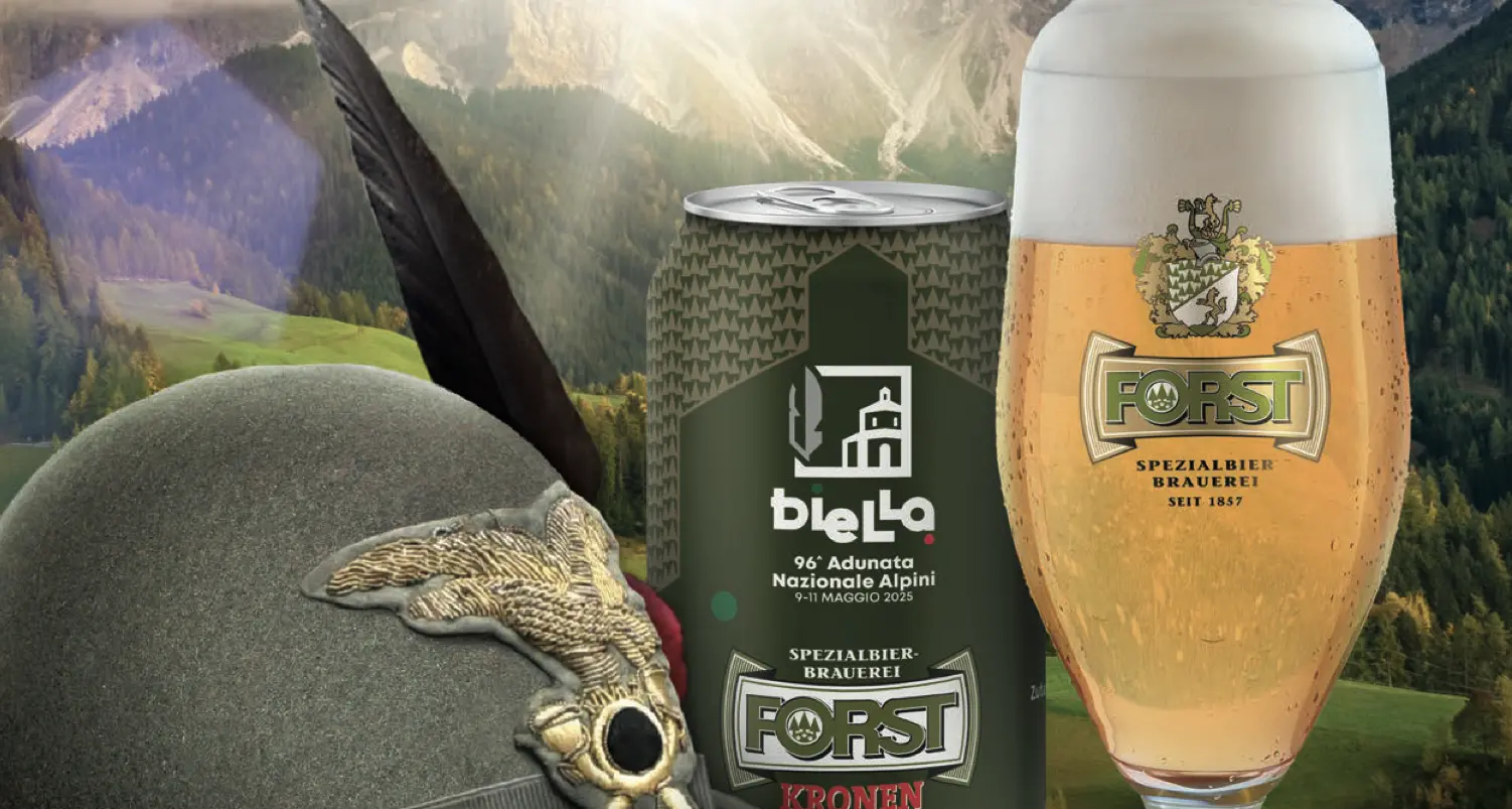 Birra Forst accanto agli Alpini nella prossima Adunata nazionale di maggio degli alpini