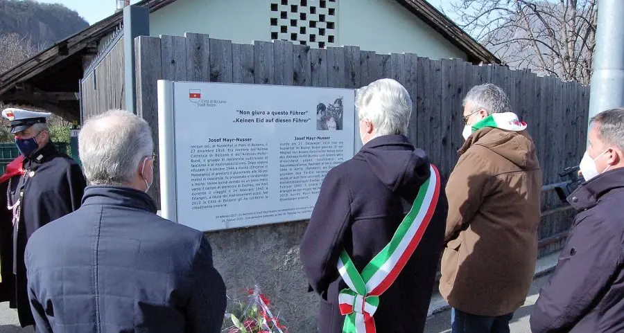 Caramaschi, Mayr Nusser morto per garantire la democrazia