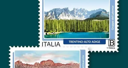 Bolaffi alla ricerca di due francobolli non emessi: sono del Trentino Alto Adige, ritirati perché solo in italiano