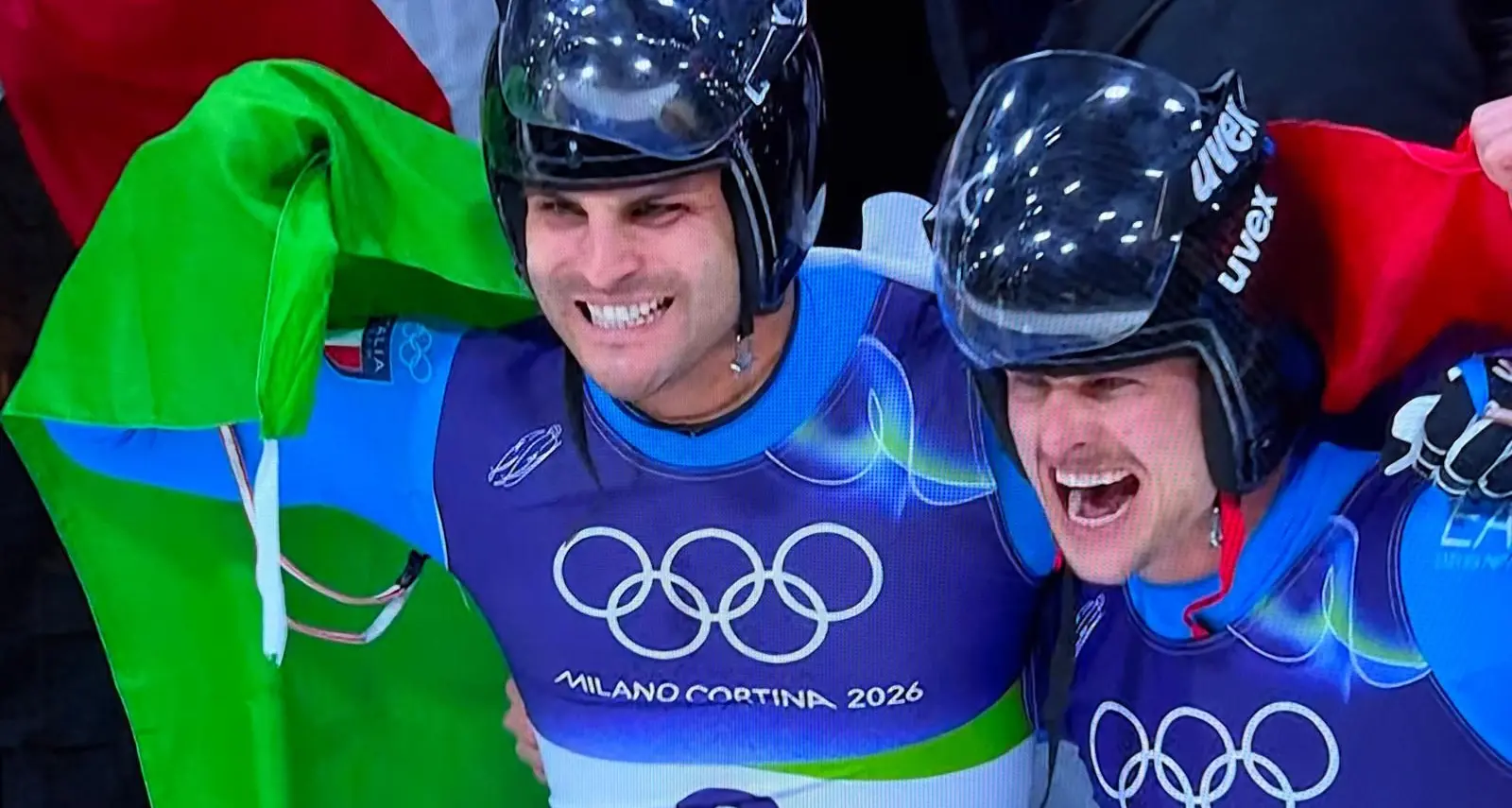 Slittino, Rieder e Kainzwaldner d’oro: doppietta azzurra a Cortina