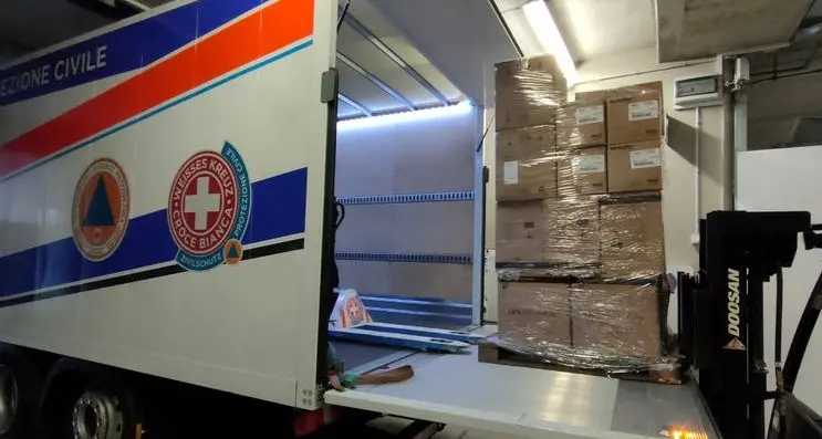 Guerra in Ucraina: partito camion di medicinali da Bolzano
