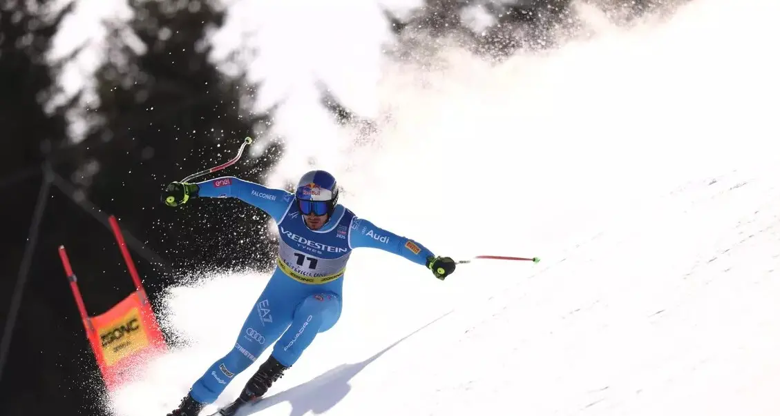 Mondiali di sci, niente gloria per l’Italia in superG: Paris settimo, oro per Odermatt
