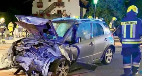 Frontale a Santa Valburga, morto un operaio forestale di 58 anni