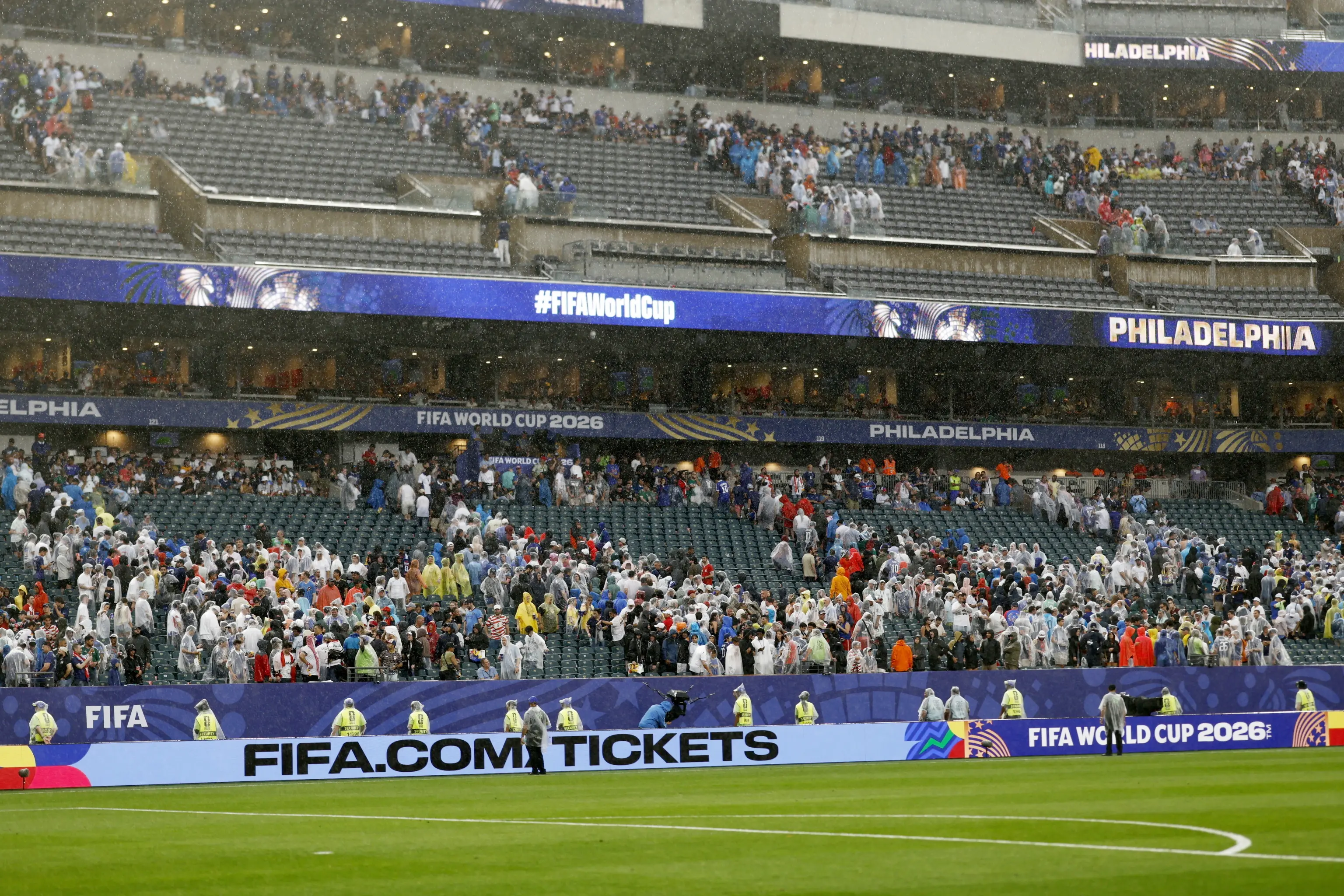 Mondiali: dopo stop per maltempo riprende il match tra Francia e Iraq