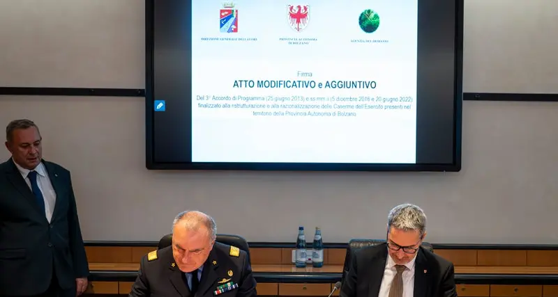 In arrivo nuove cessioni di immobili militari tra Stato e Provincia di Bolzano