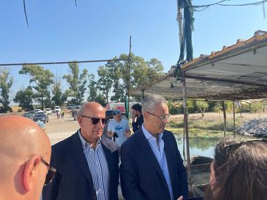 Al via la rimozione dei rifiuti sulle coste del Mar Piccolo di Taranto