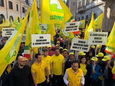 Coldiretti Lazio, migliaia di agricoltori a Roma per misure anticrisi