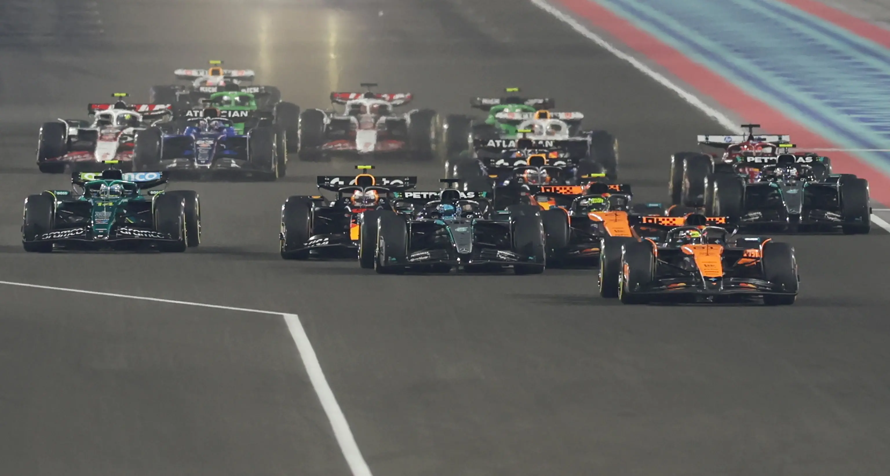 F1:Qatar;Piastri vince sprint, Norris 3/o, 4/o Verstappen