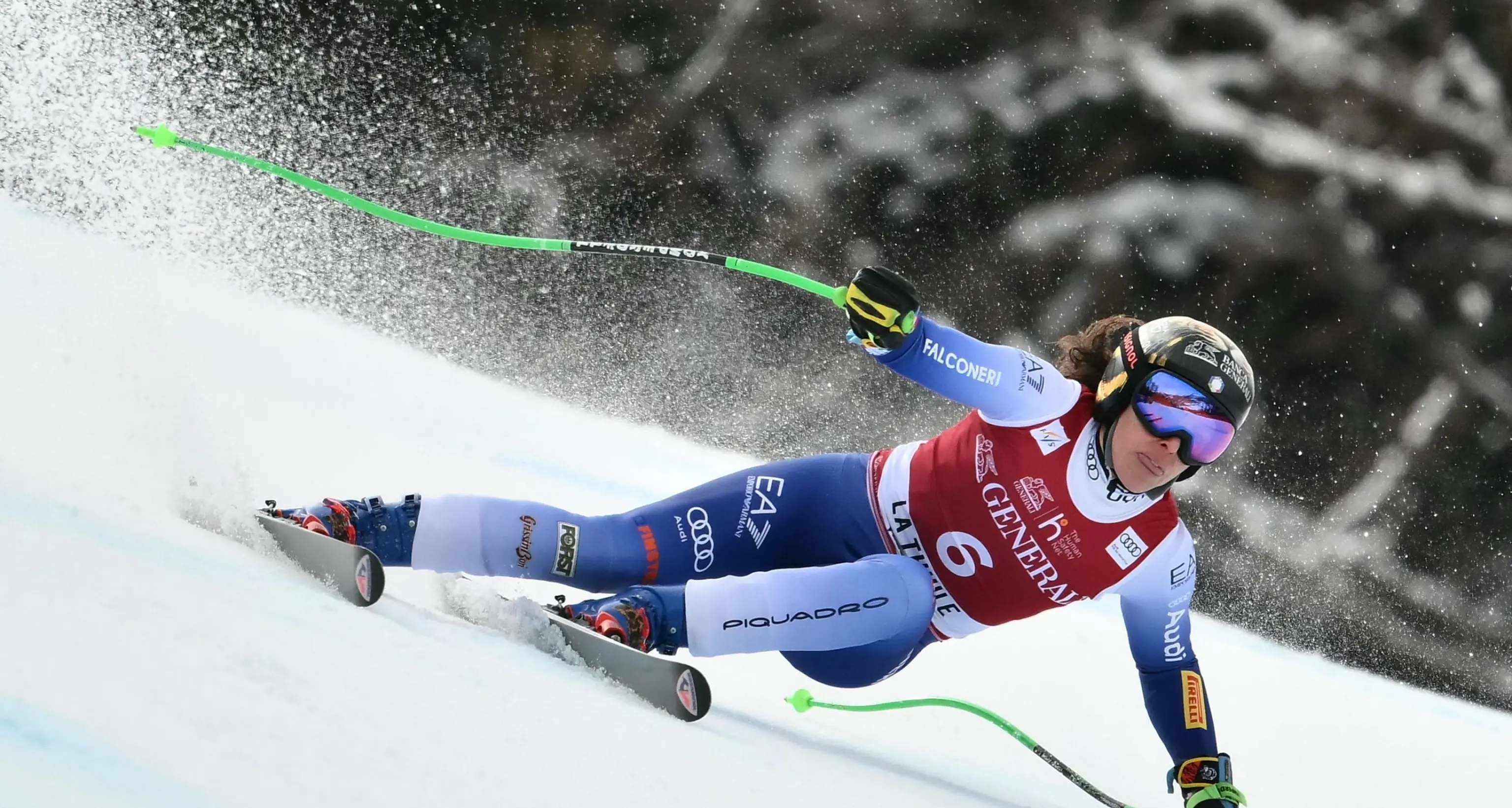 Brignone immensa: è in testa nel SuperG davanti a Goggia, Coppa del Mondo sempre più vicina