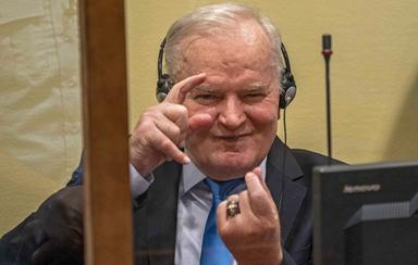 E' morto in carcere all'Aja l'ex comandante serbo-bosniaco Ratko Mladic