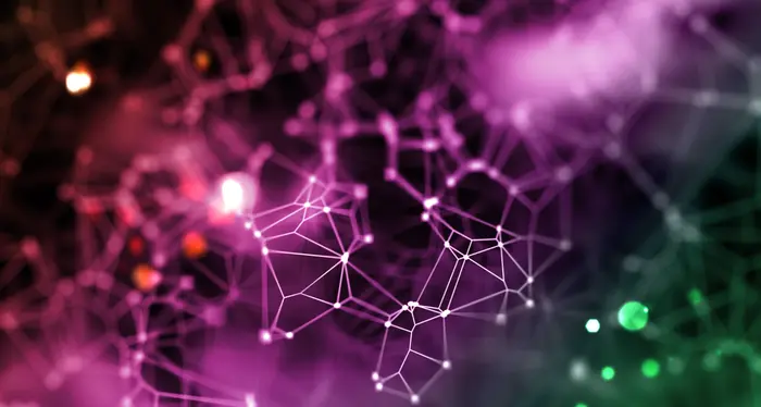 Come per i video, un'etichetta identifica le proteine progettate dall'IA