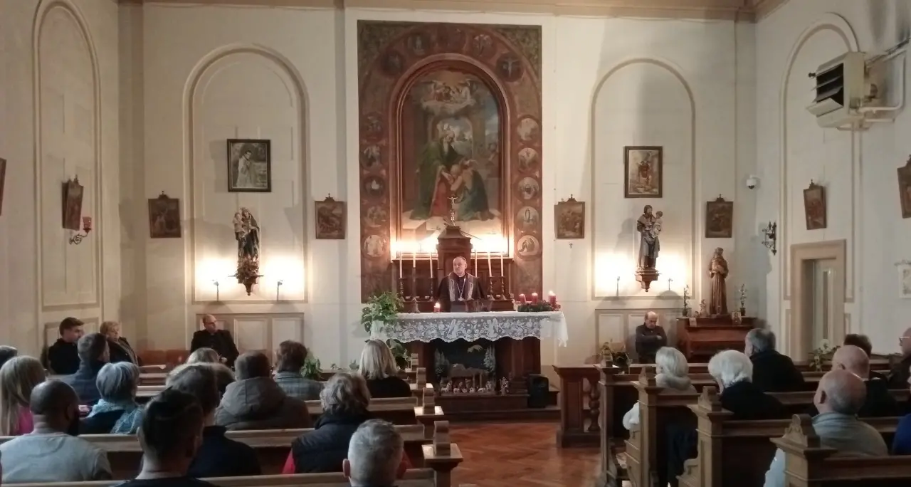 Il vescovo Muser: «Cristo è presente anche in questo carcere»