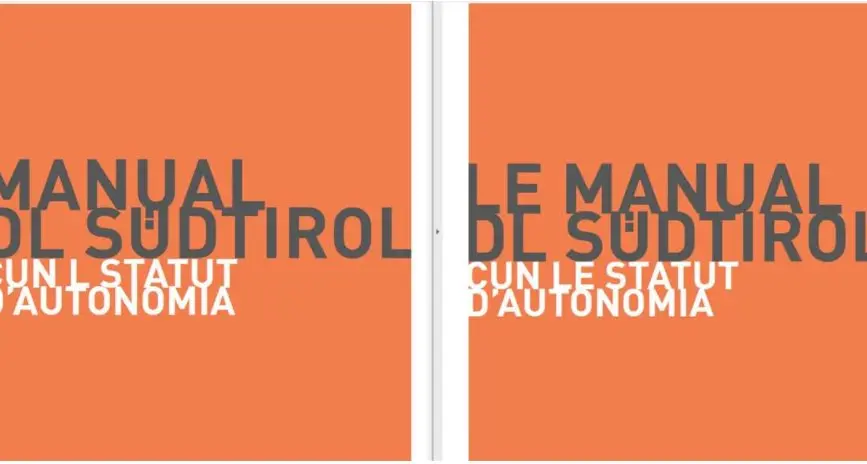 Manuale dell'Alto Adige online nelle due versioni ladine