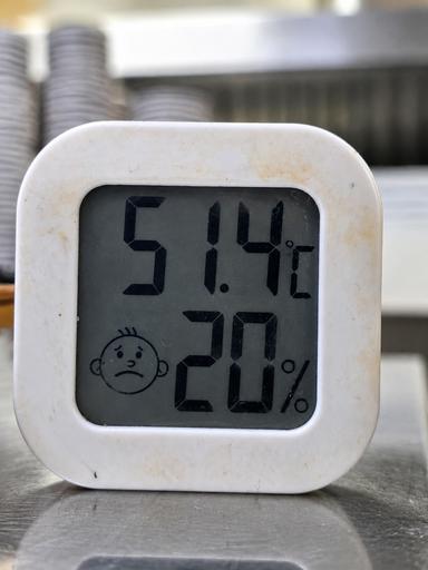 Mai definita la temperatura massima per lo stop al lavoro degli chef in cucina