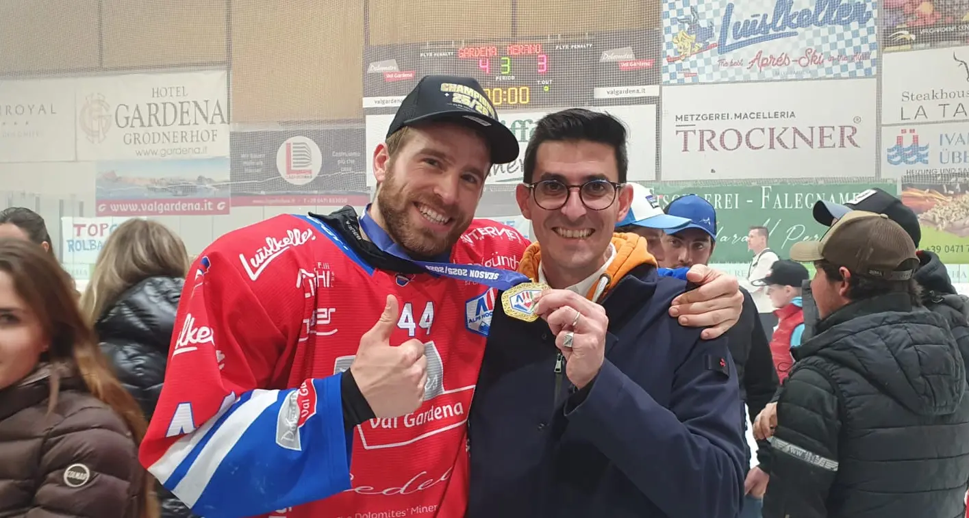 Hc Gherdëina nella storia, Guglielmi: “Vittoria simbolo del popolo ladino”