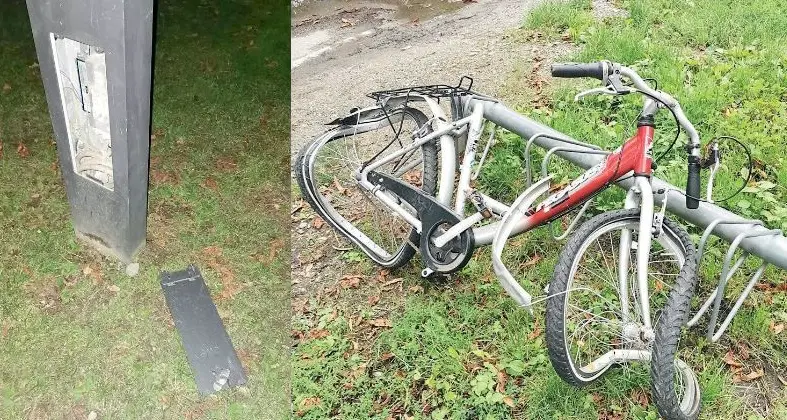 Ancora vandali al parco del lido di Bressanone: bici rubate e danneggiamenti