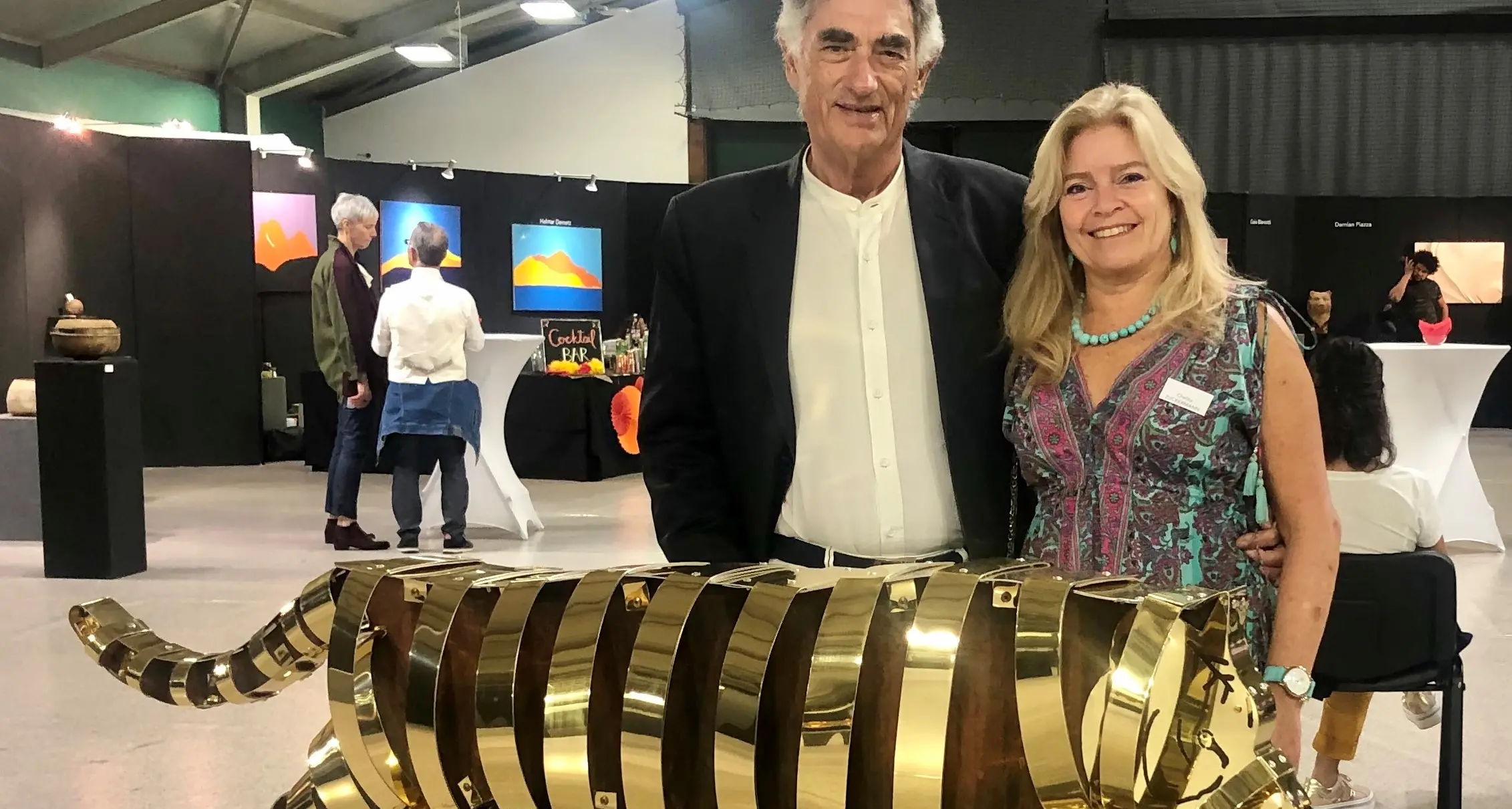 «Angeli e farfalle, le mie sculture d’acciaio e alluminio sembrano vive»