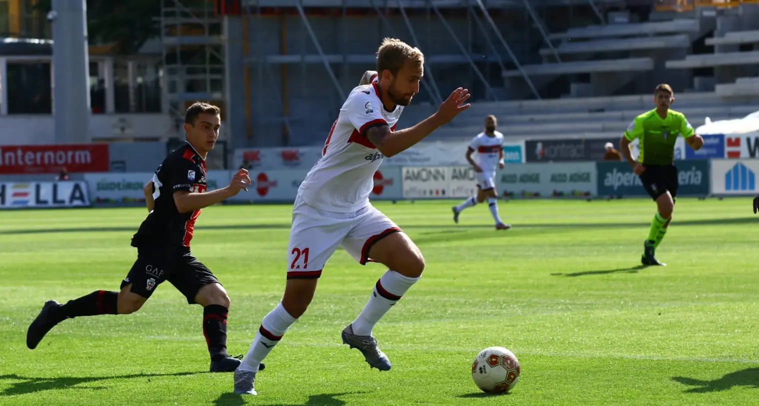 Südtirol e Avellino ora in campo: la partita è ferma sullo zero a zero