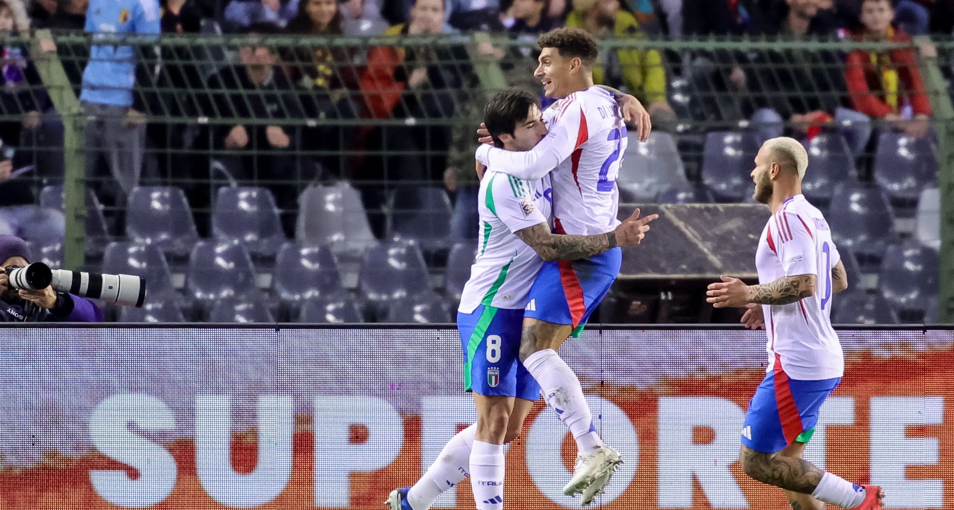 Nations League: 1-0 al Belgio, Italia ai quarti